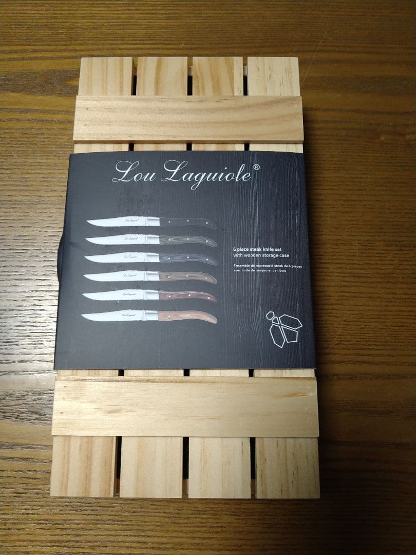 ル ライヨール ステーキナイフ 6本セット　新品　Lou Laguiole