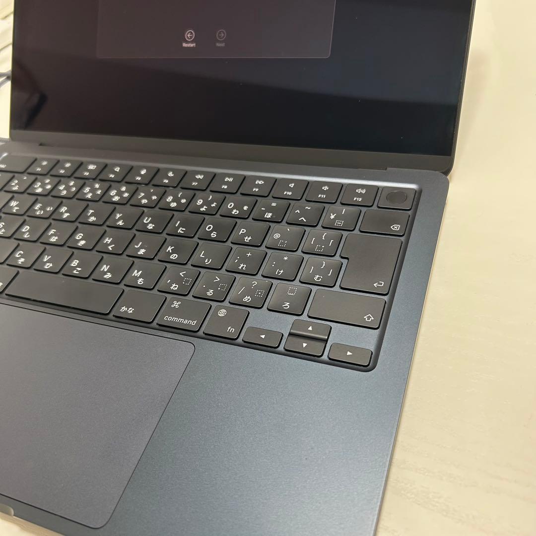 極美品 MacBook Air （m2 ミッドナイト） 13.6インチ