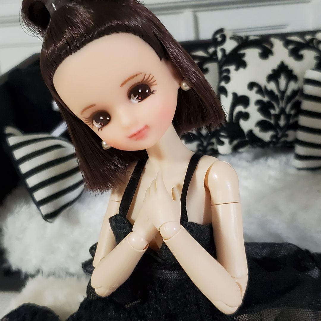 お人形教室スペシャルリカちゃん　　ボブ焦げ茶ヘア お正月
