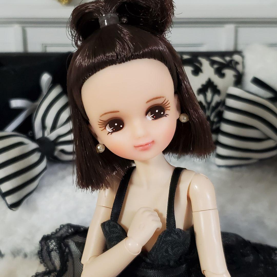 お人形教室スペシャルリカちゃん　　ボブ焦げ茶ヘア お正月