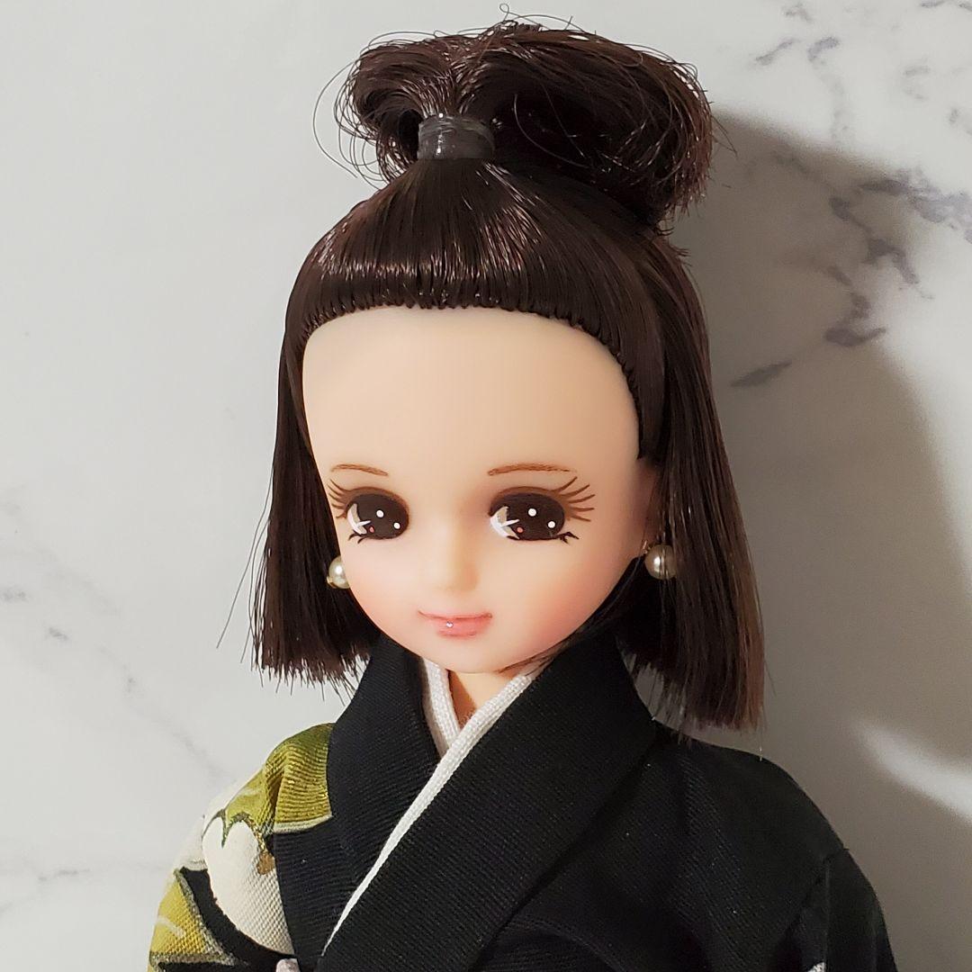 お人形教室スペシャルリカちゃん　　ボブ焦げ茶ヘア お正月