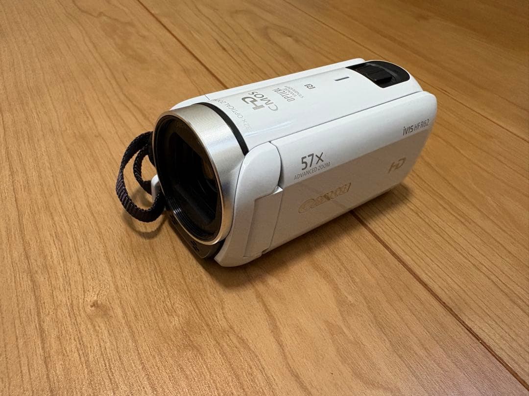 Canon iVIS HF R62 ビデオカメラ ホワイト 美品 使用1回