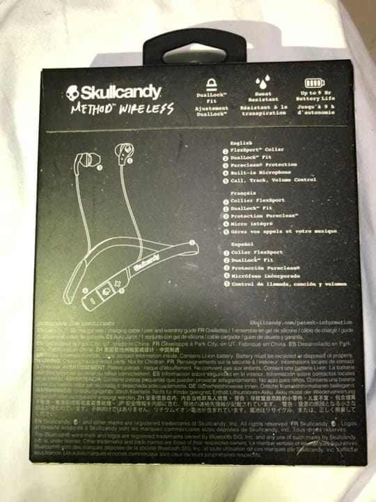 「新品」 Methhod Wireless Skullcandy