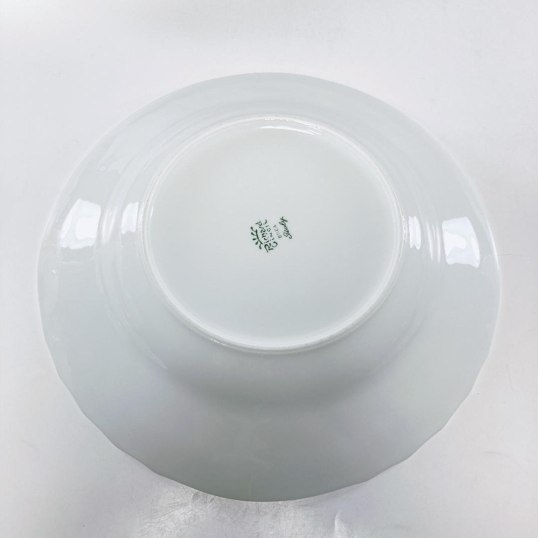 リチャードジノリ ベッキオホワイト スープ プレート 2枚[23cm/4cm]