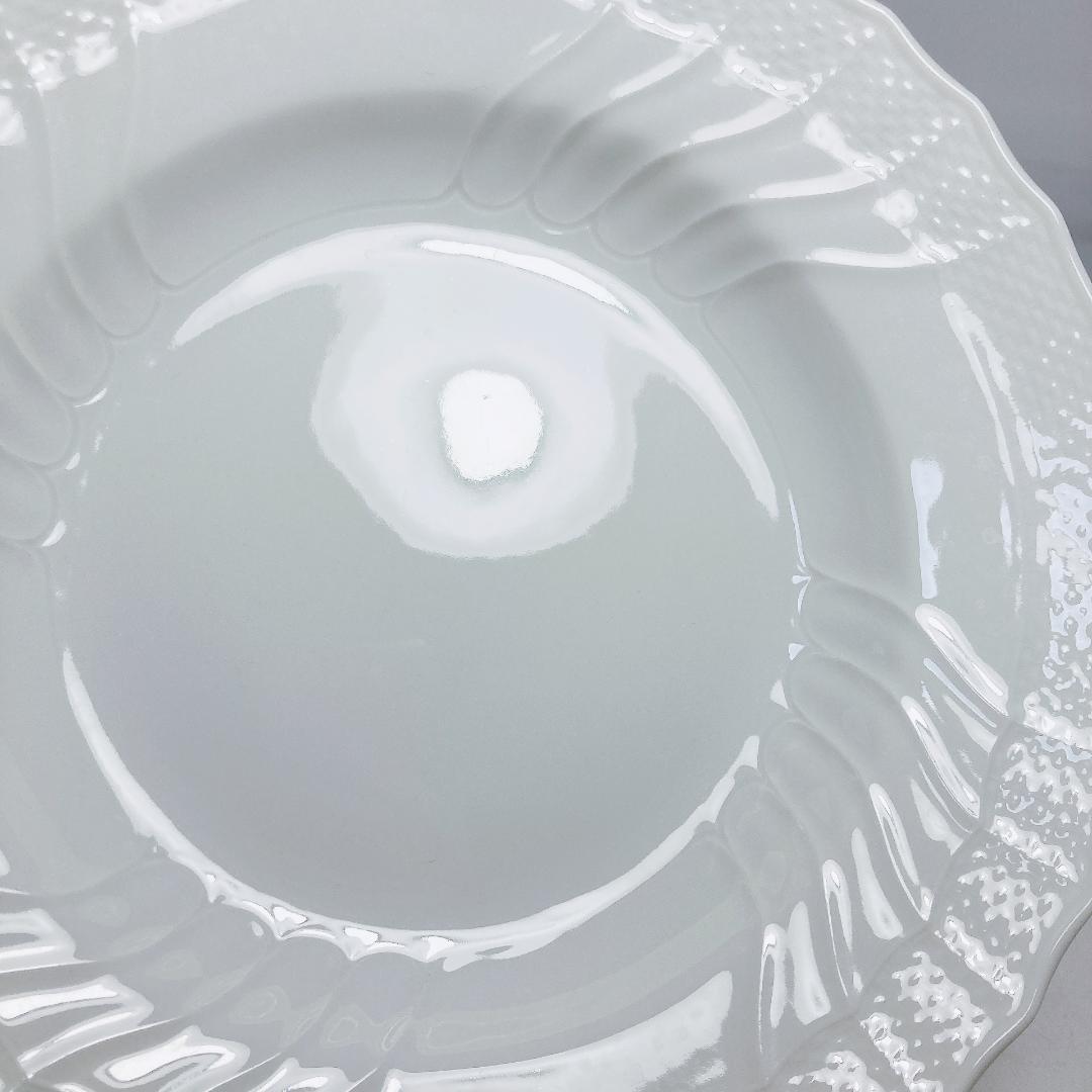 リチャードジノリ ベッキオホワイト スープ プレート 2枚[23cm/4cm]