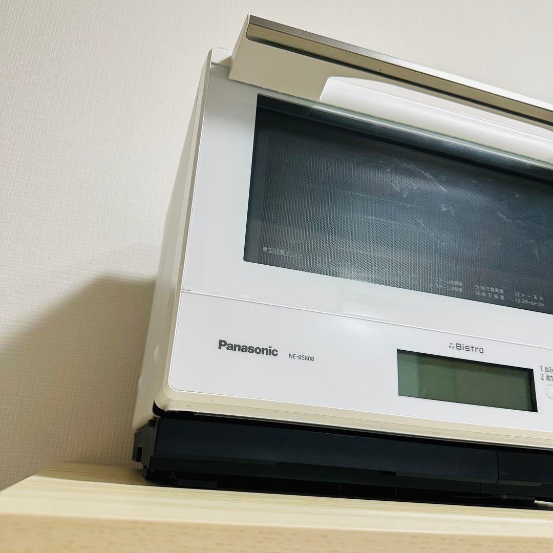 Panasonic　ビストロ　NE-BS808　スチームオーブンレンジ ホワイト