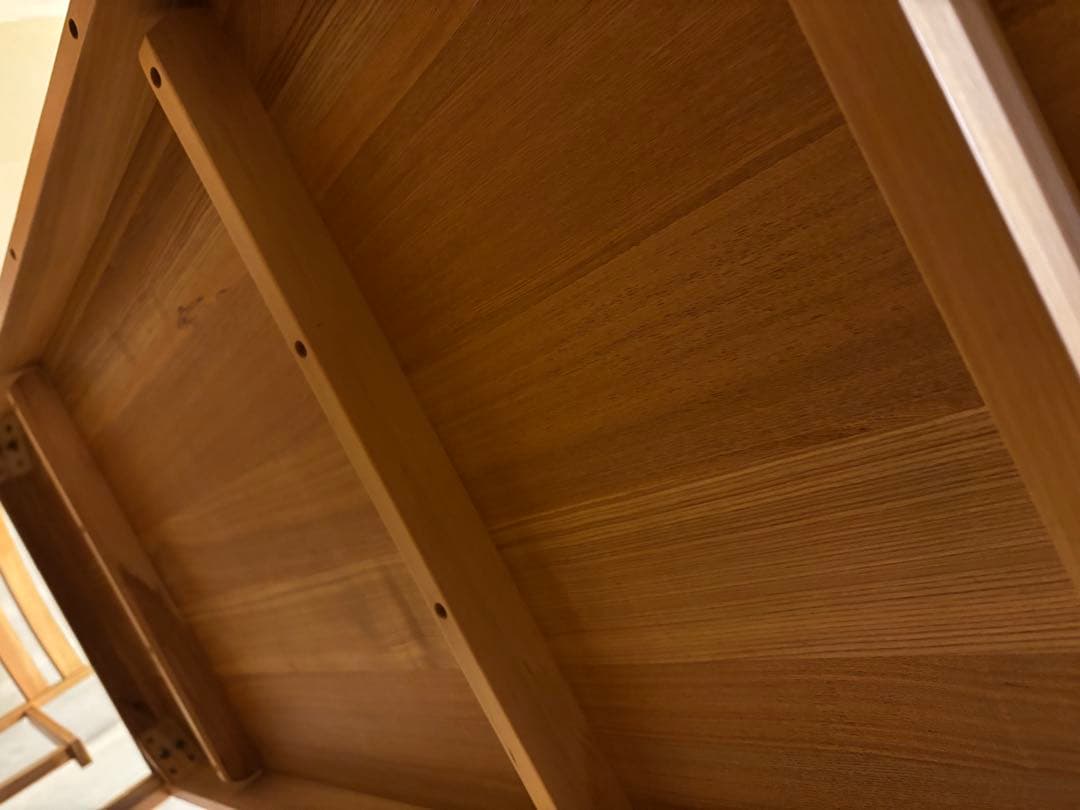無印良品　廃盤　タモ材　ダイニングテーブル　165cm