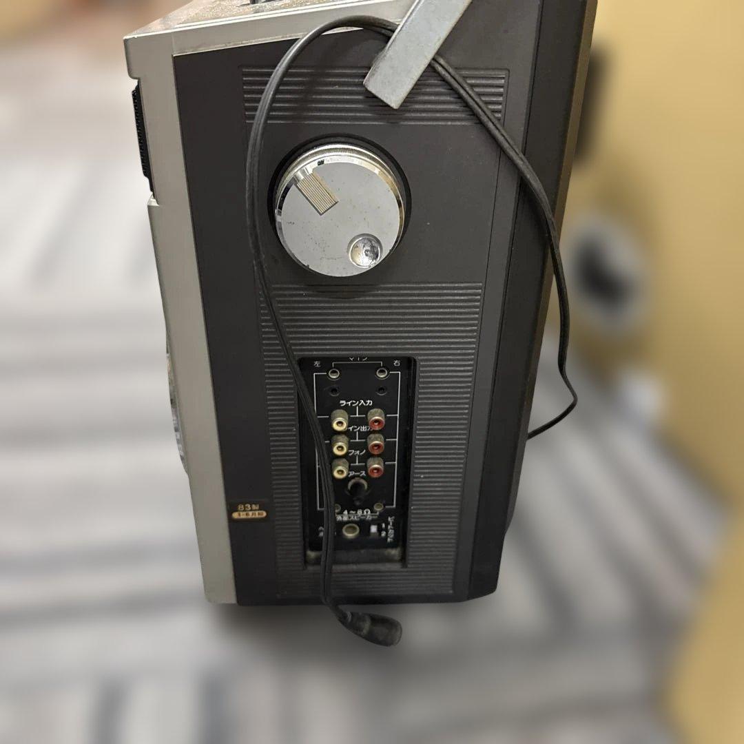 SHARP カセットデッキ　ラジオ　CT-6001