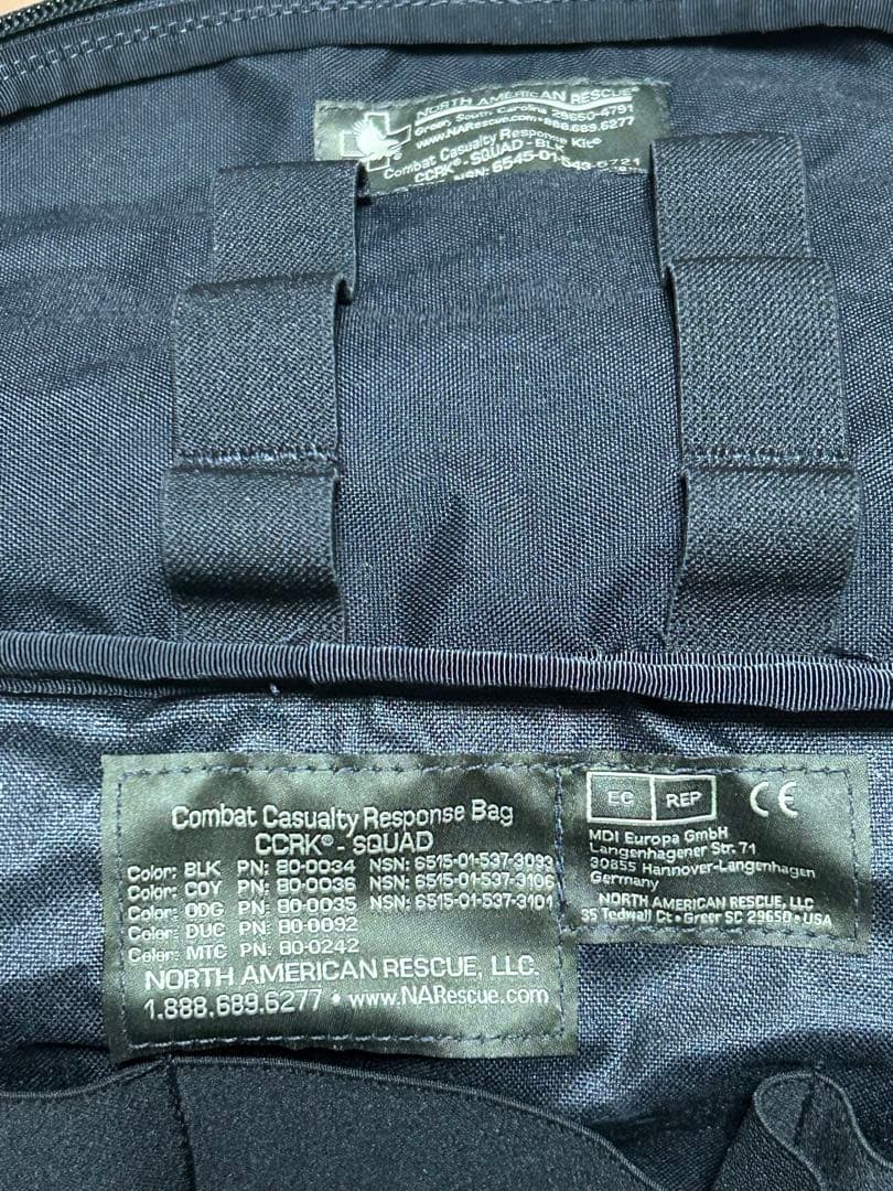 実物 米軍 ノースアメリカンレスキュー メディカルバッグ