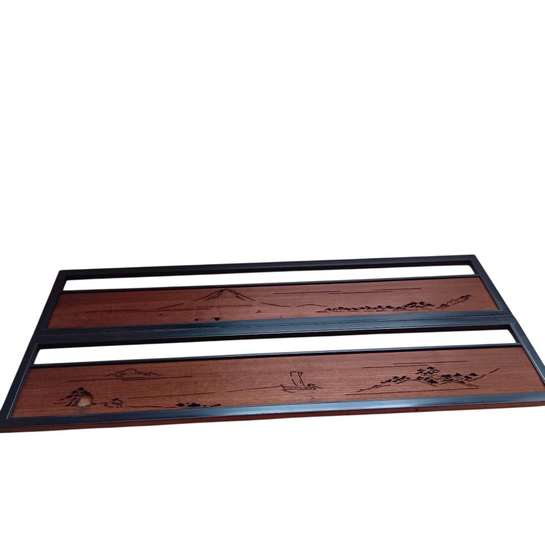 欄間2枚(写真1、2 )