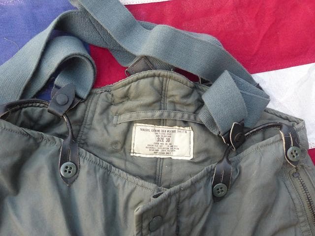 米軍　1976” 極寒用トラウザー F-1B　Ｗ30 USAF N-3B 150