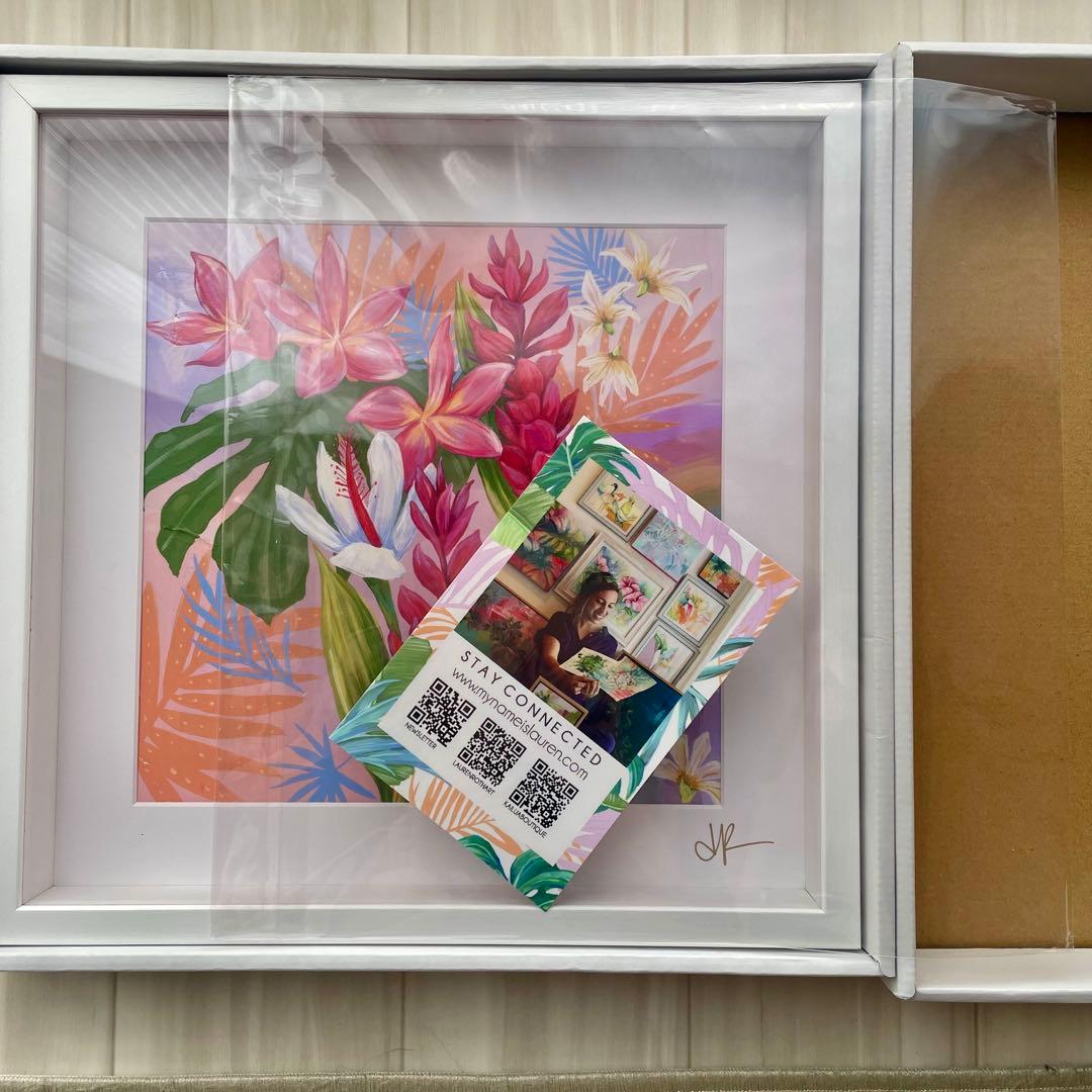 ローレン・ロス（Lauren Roth） アート　額付き