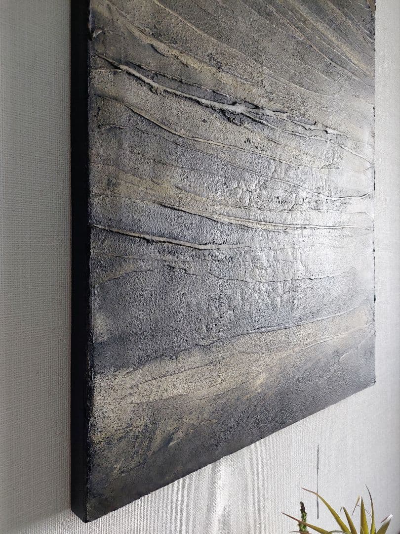 テクスチャーアート★≒73×52×3㎝　　抽象画　 現代アート　インテリア　絵画