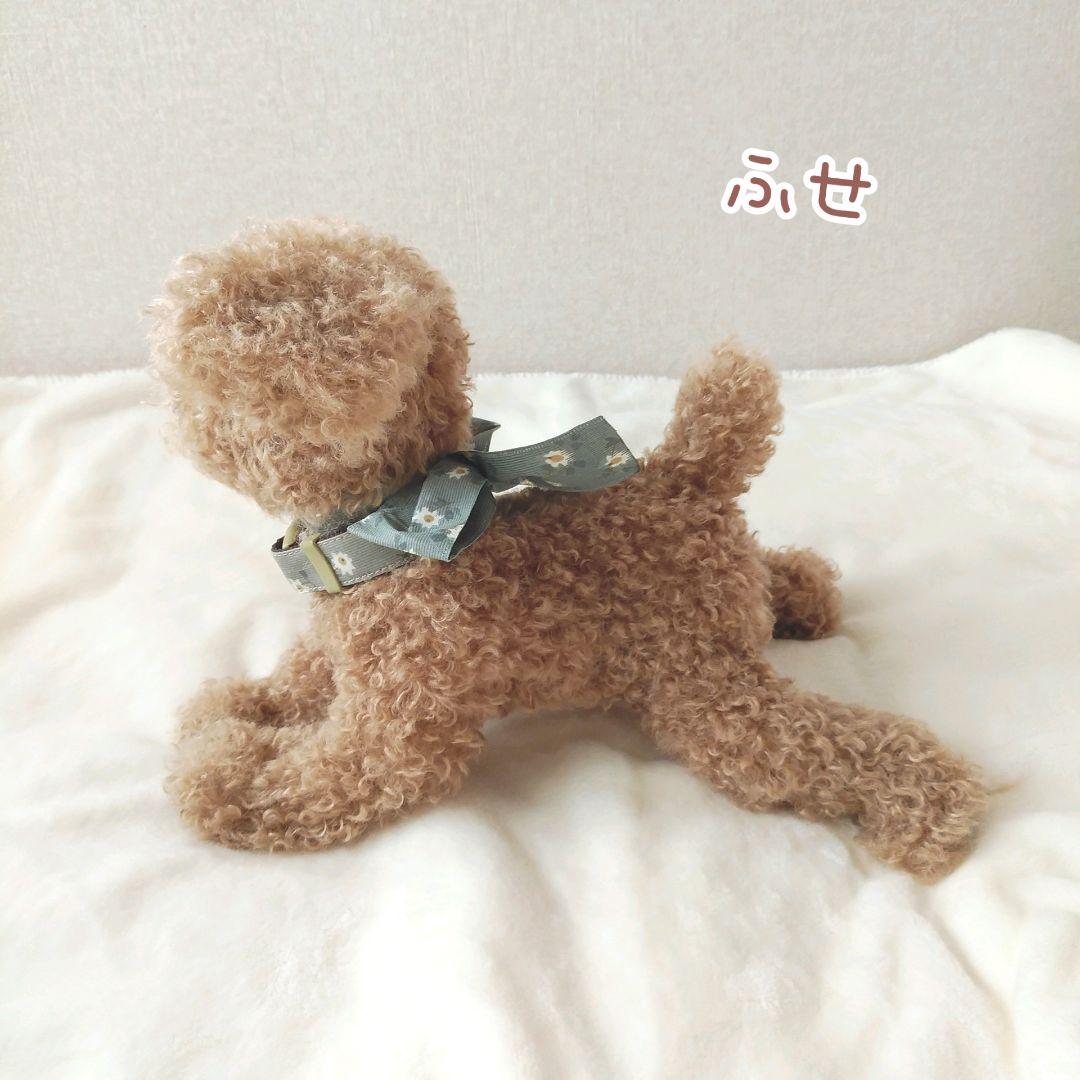＊mocha♡dog ＊ プードル(ラテS)☆ぬいぐるみわんこ teddy 犬