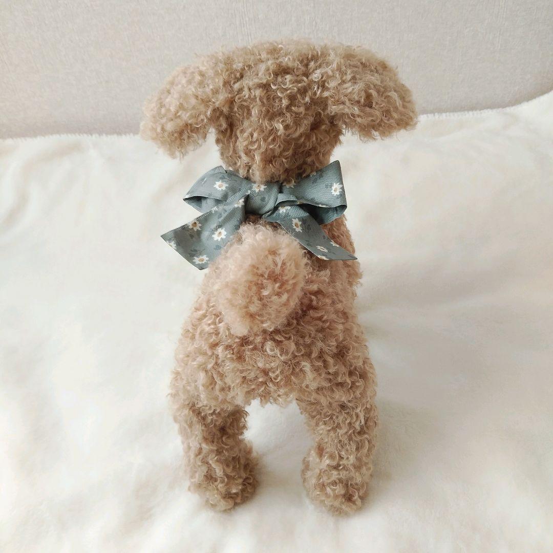 ＊mocha♡dog ＊ プードル(ラテS)☆ぬいぐるみわんこ teddy 犬