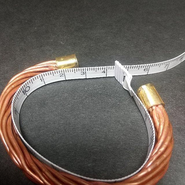 銅 バングル Viking warrior solid 16.2cm