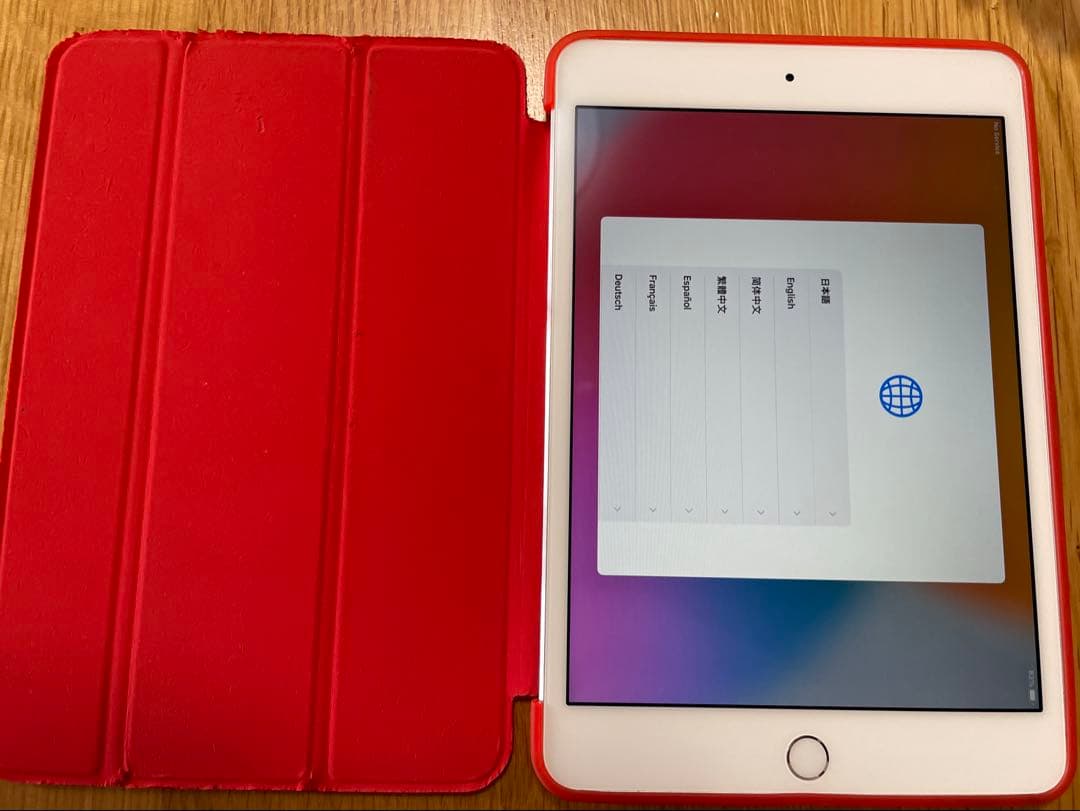 (ケース付き)iPad mini 4 16GB シルバー