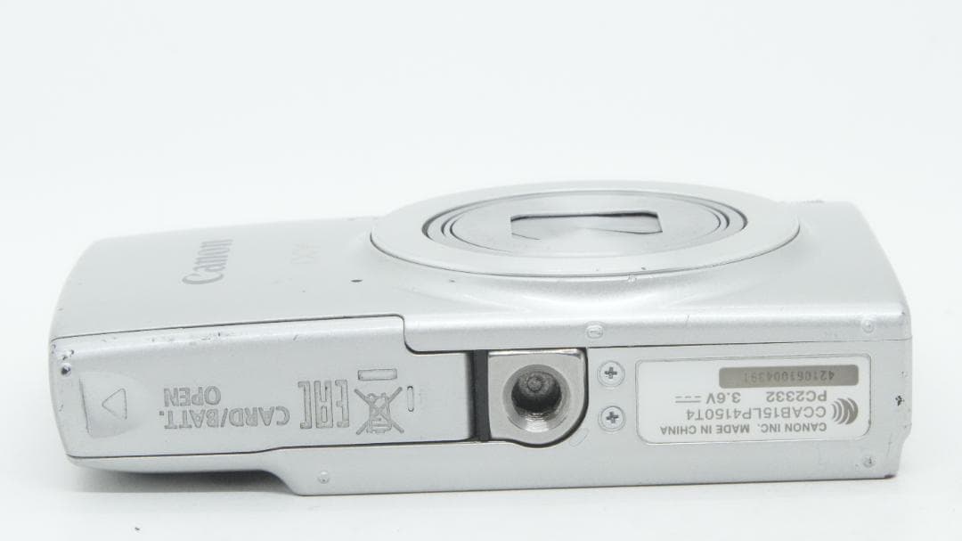 【B2071】 Canon IXY 210 シルバー キャノン イクシ