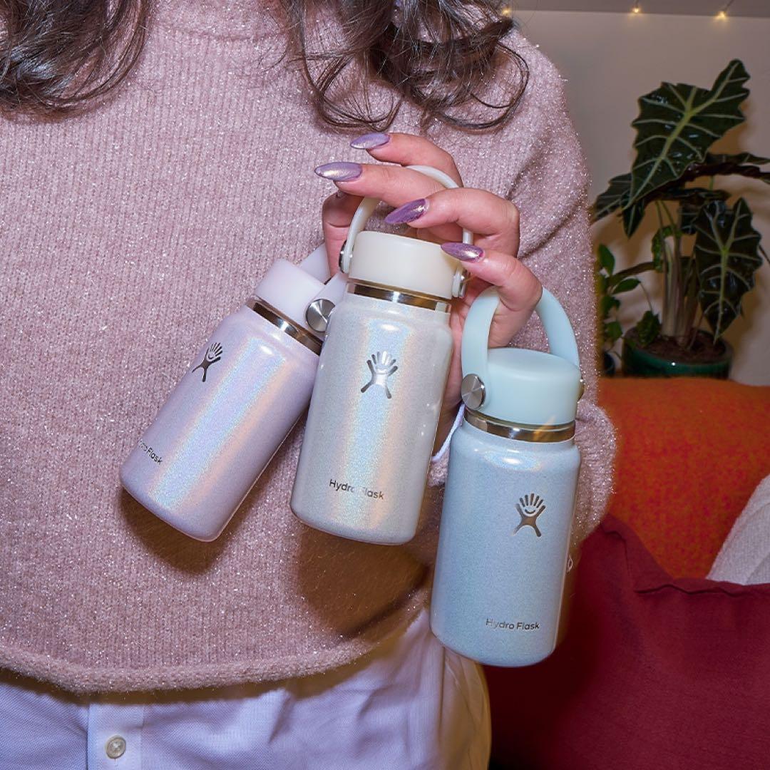 限定完売品　新品Hydro Flask 200ml glimmer pink