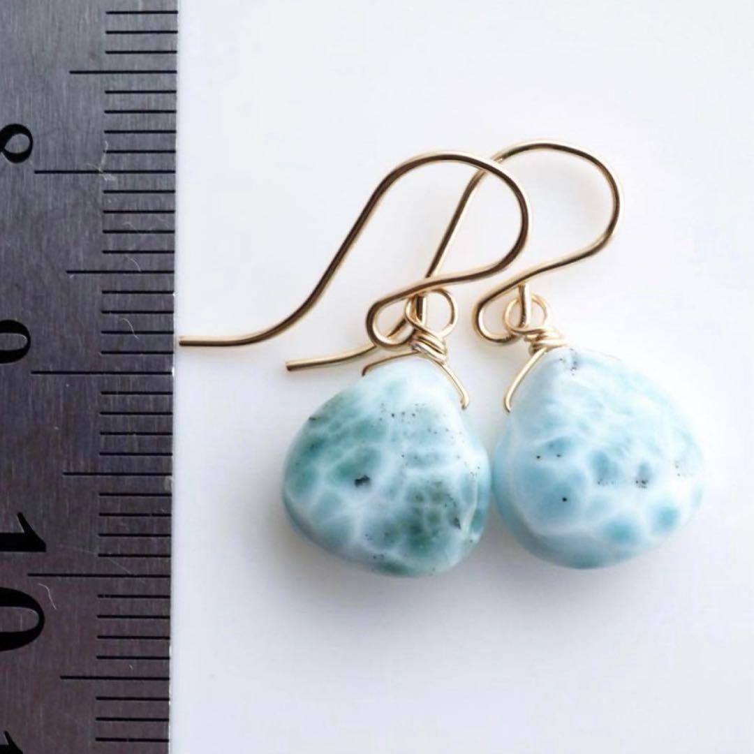 【odeco】《1点限定/現品です》ドミニカ産ラリマーの一粒トップ