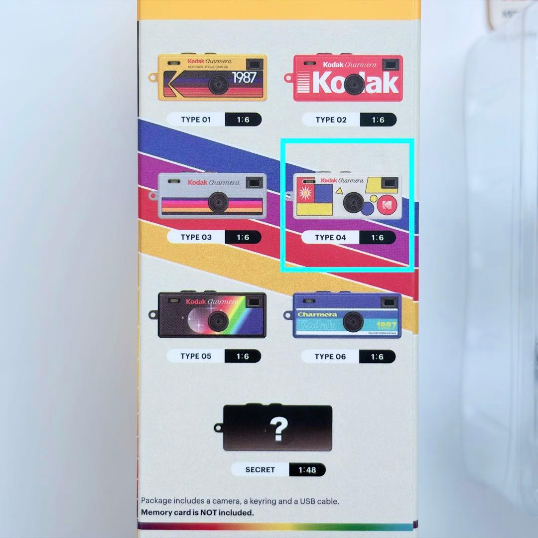Kodak Charmera 1987 コダック トイカメラ キーリング