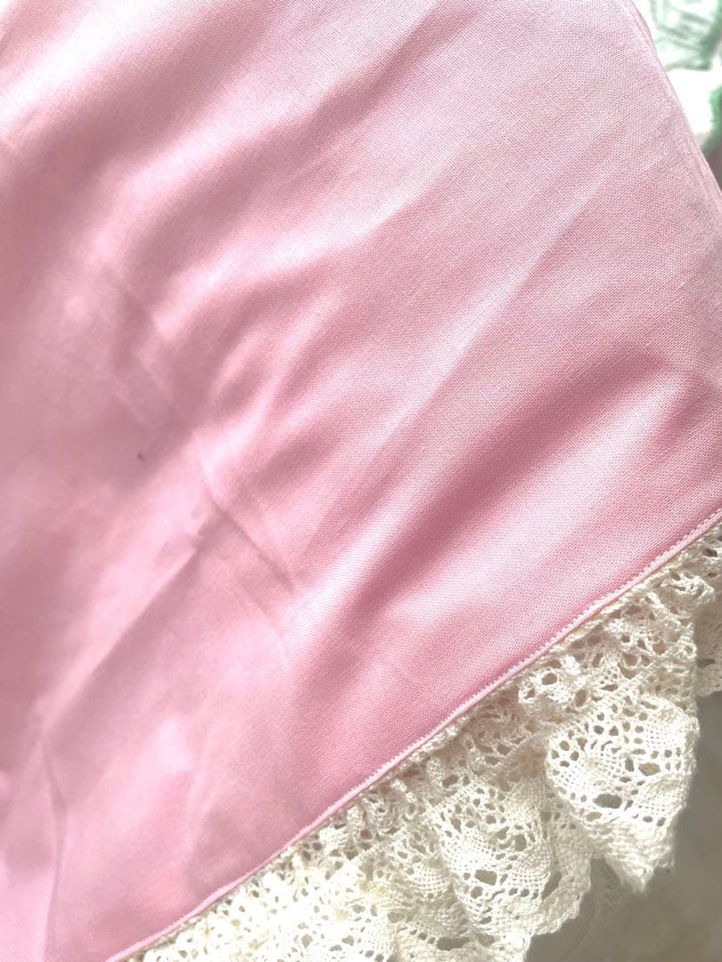 アンティークキルト.ヴィンテージキルト＆刺繍ハンドメイドクロス·͜· ♡