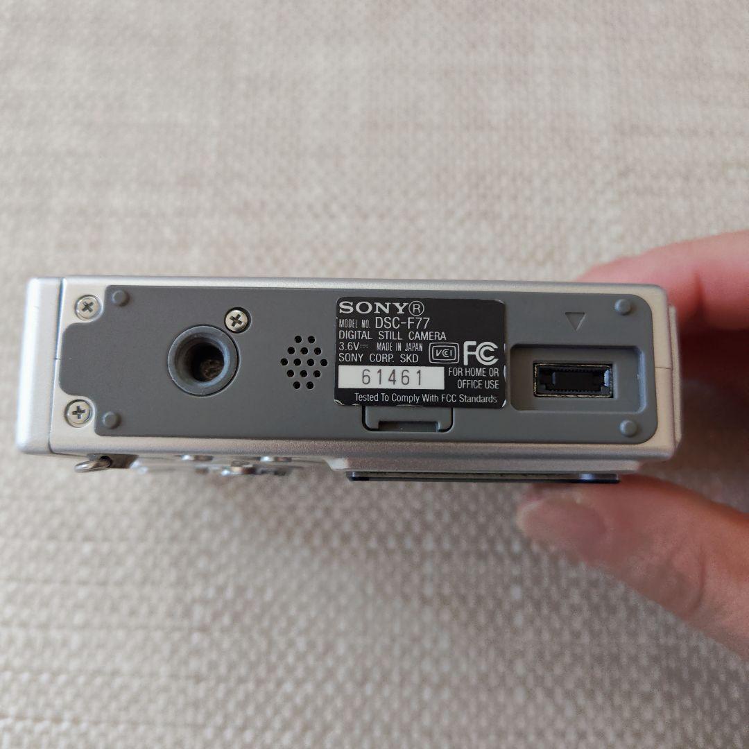 SONY DSC-F77 コンパクトデジタルカメラ　自撮り　動画　デジカメ