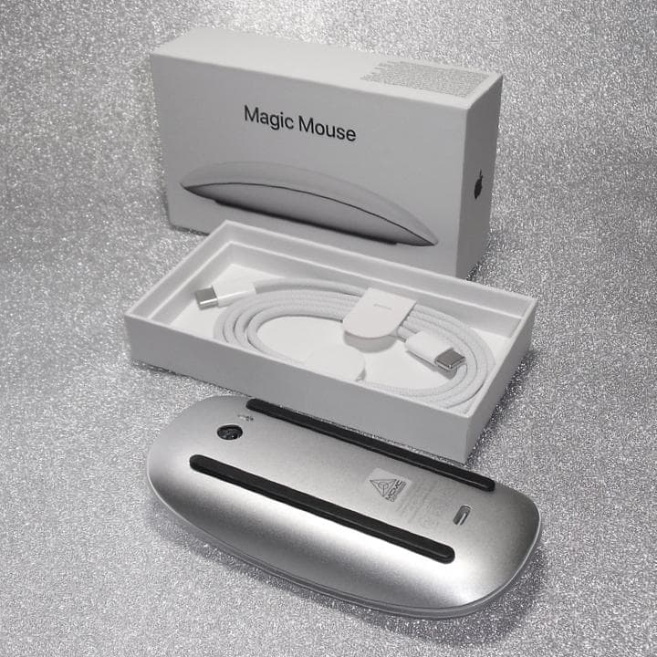 Magic Mouse(USB-C) A3204-white最新マジックマウス白