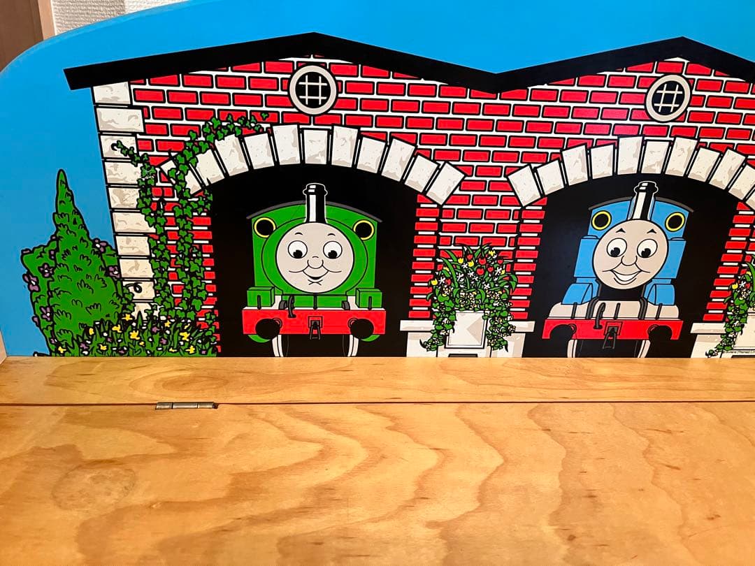 トーマス 木製 おもちゃ箱 ベンチ