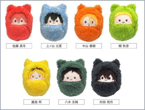 ギヴン　くるみたぴぬい　７個セット
