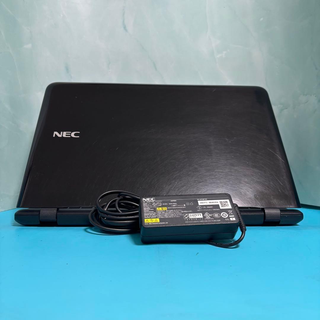 美品★カメラ・オフィス付★NEC★最新Win11薄型ノートPC★新品SSDで爆速
