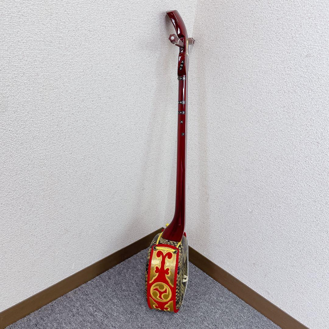 沖縄三線 三線 民謡楽器 沖縄民謡 人工皮