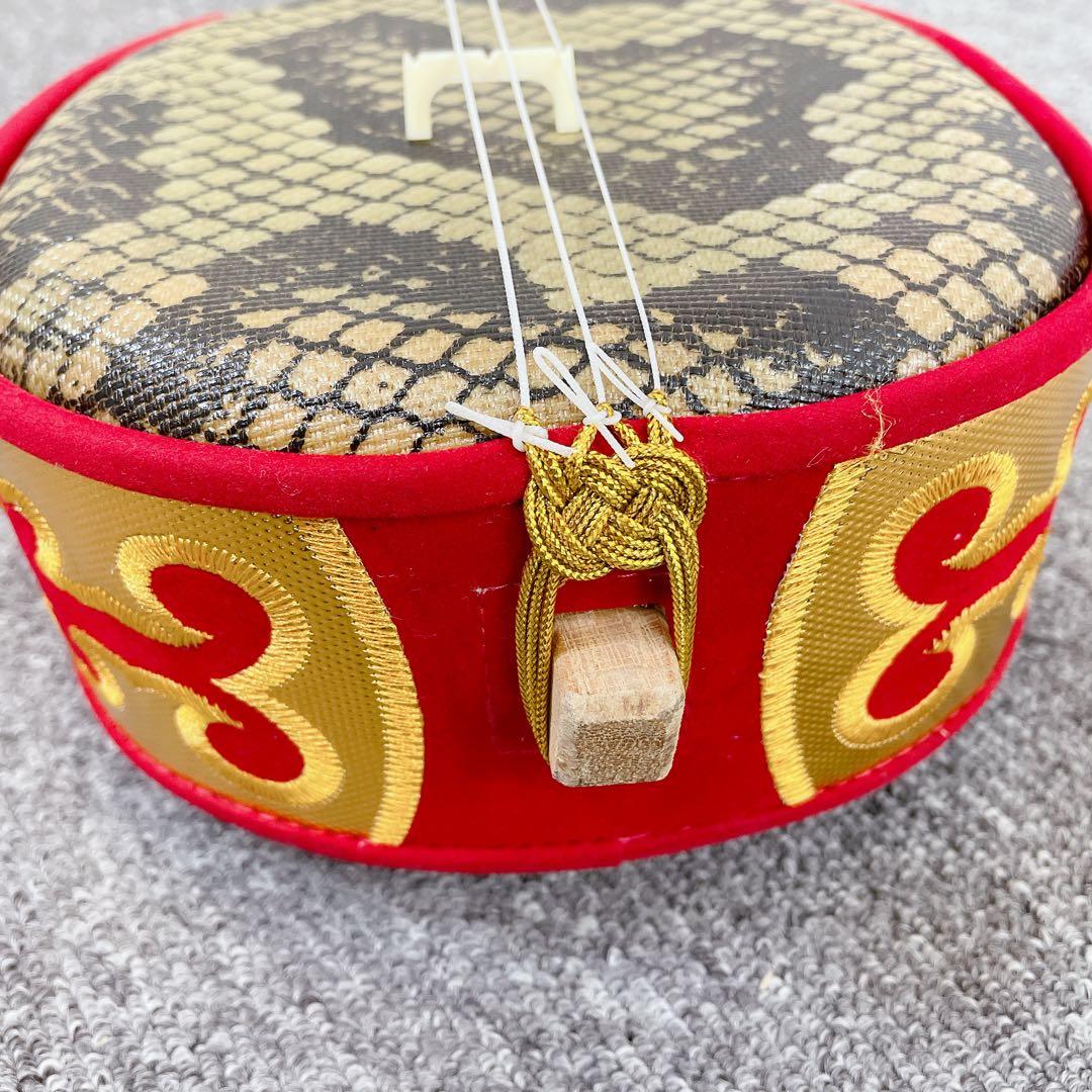 沖縄三線 三線 民謡楽器 沖縄民謡 人工皮