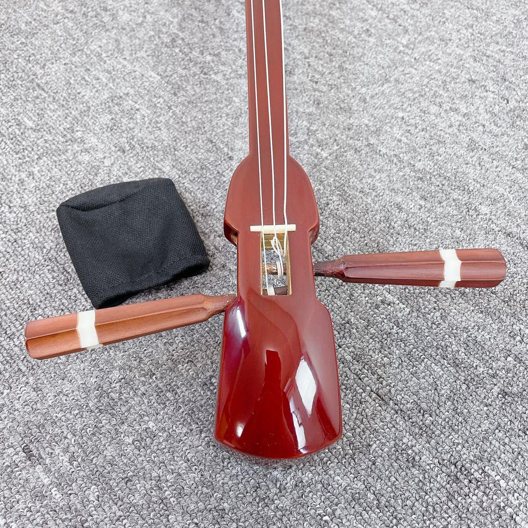 沖縄三線 三線 民謡楽器 沖縄民謡 人工皮