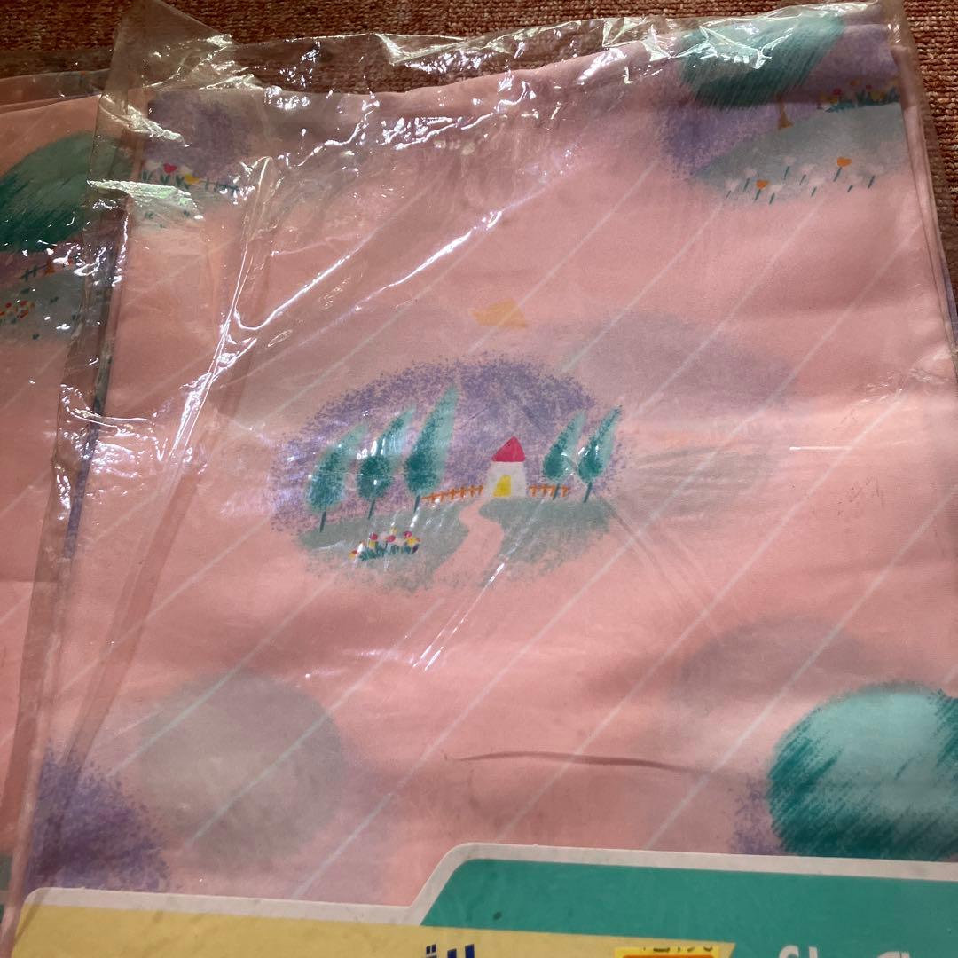 カーテン　昭和レトロ　レトロカーテン　ファンシーカーテン