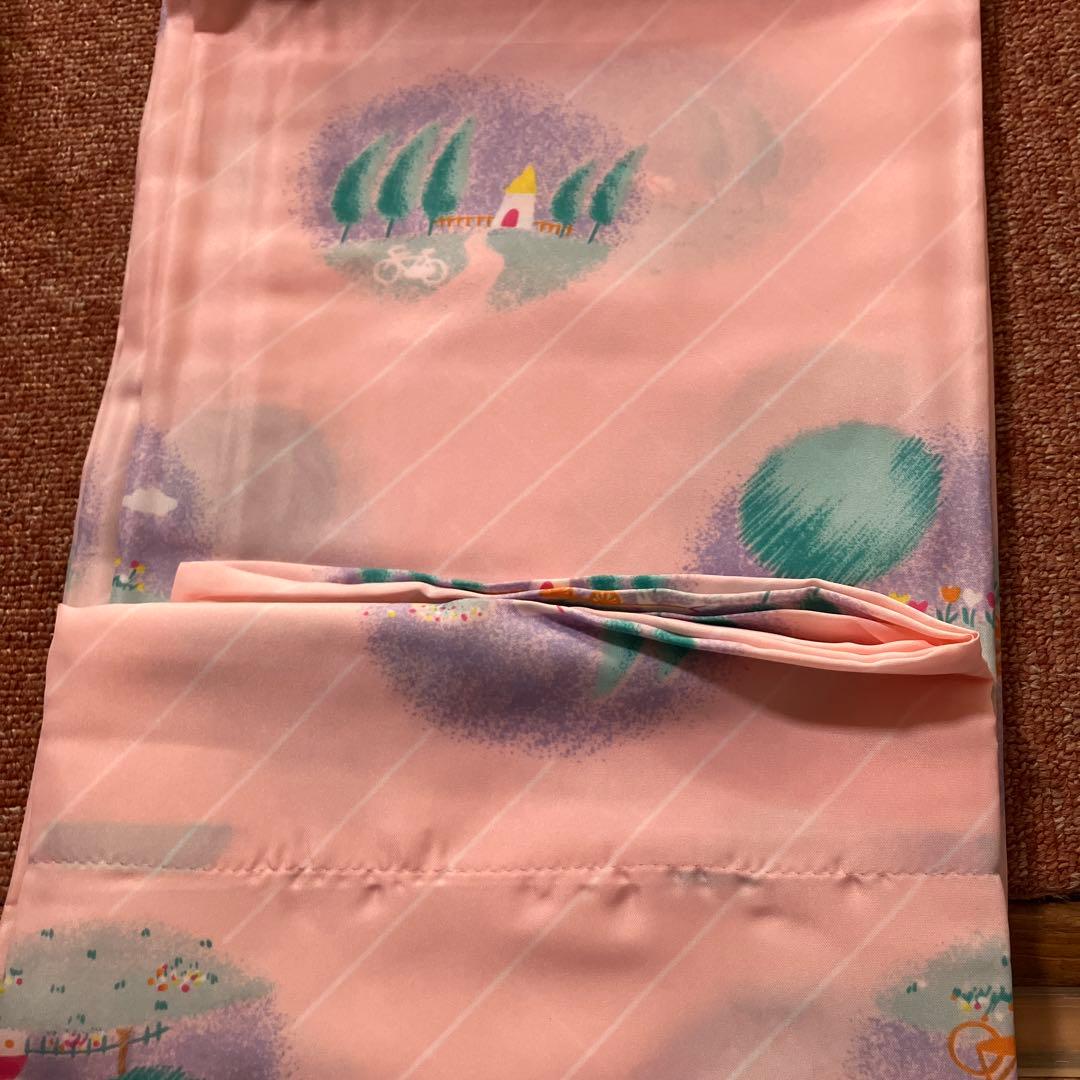 カーテン　昭和レトロ　レトロカーテン　ファンシーカーテン