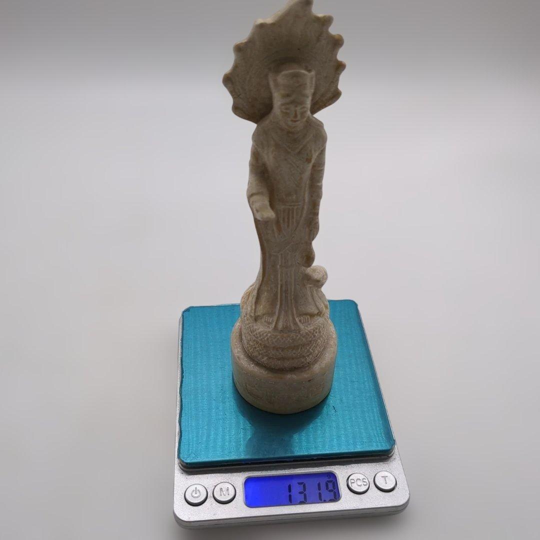 一点物　置物　美術品　アンティーク雑貨　観音菩薩立像