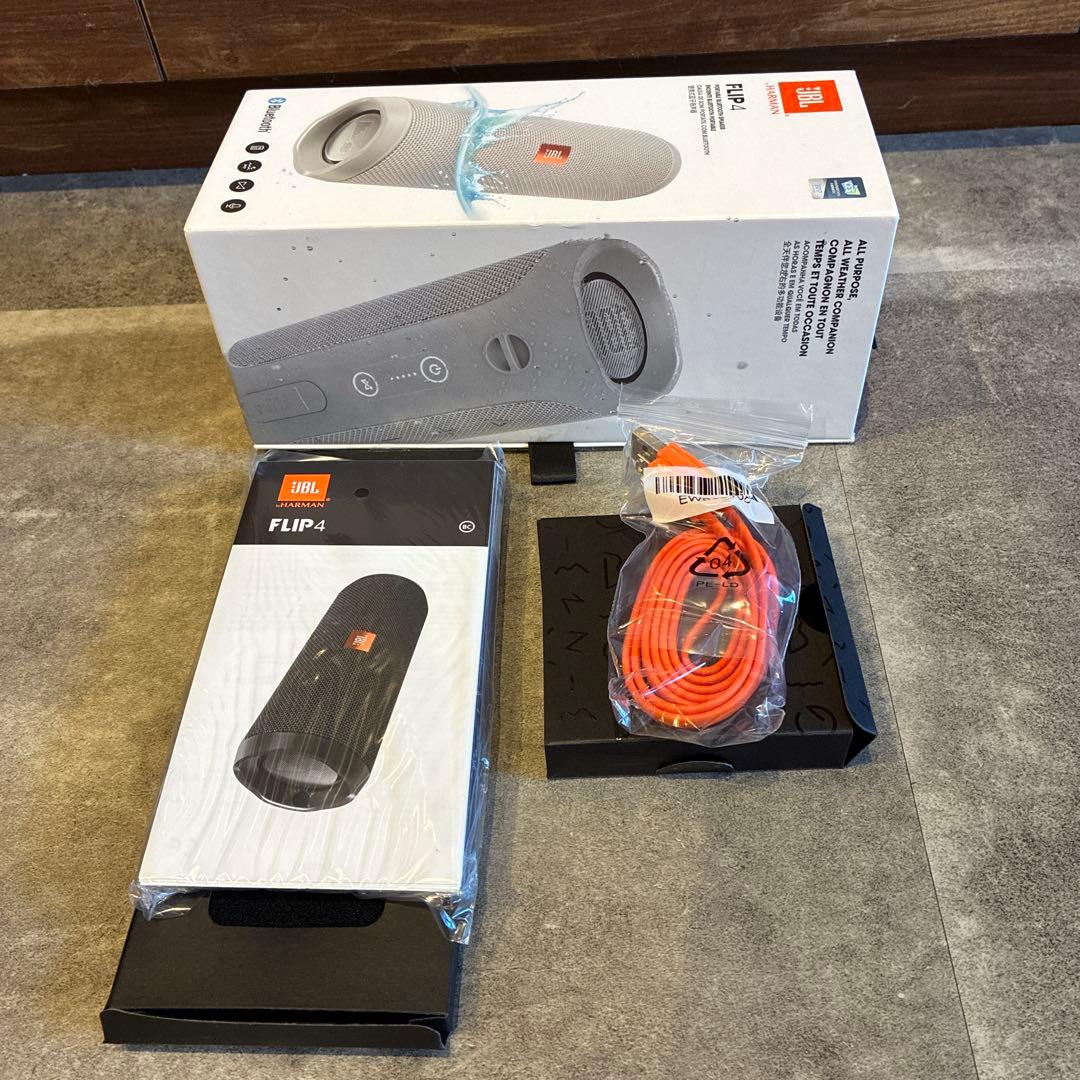 JBL Flip 4ワイヤレススピーカー グレー