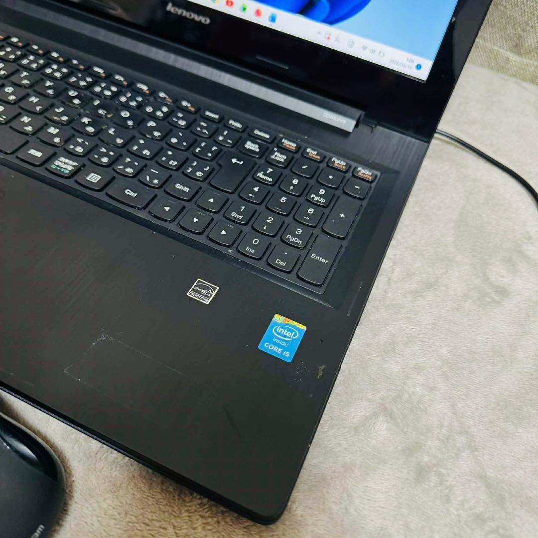 S334 LENOVOノートパソコンi5メモリ8G高速SSD Windows11