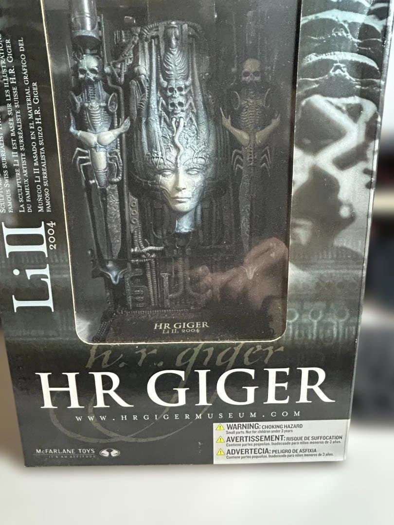 【希少・貴重 塗装済完成品・未開封新品・廃盤品】HRギーガー/LiII