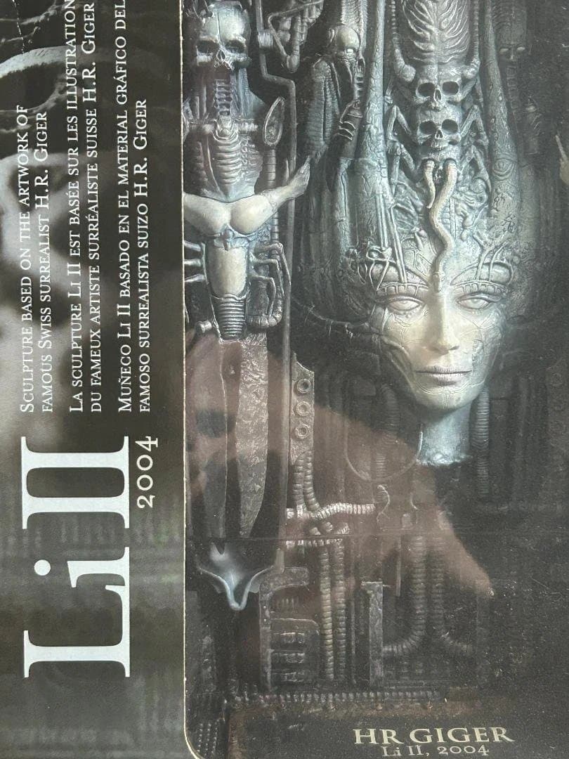 【希少・貴重 塗装済完成品・未開封新品・廃盤品】HRギーガー/LiII