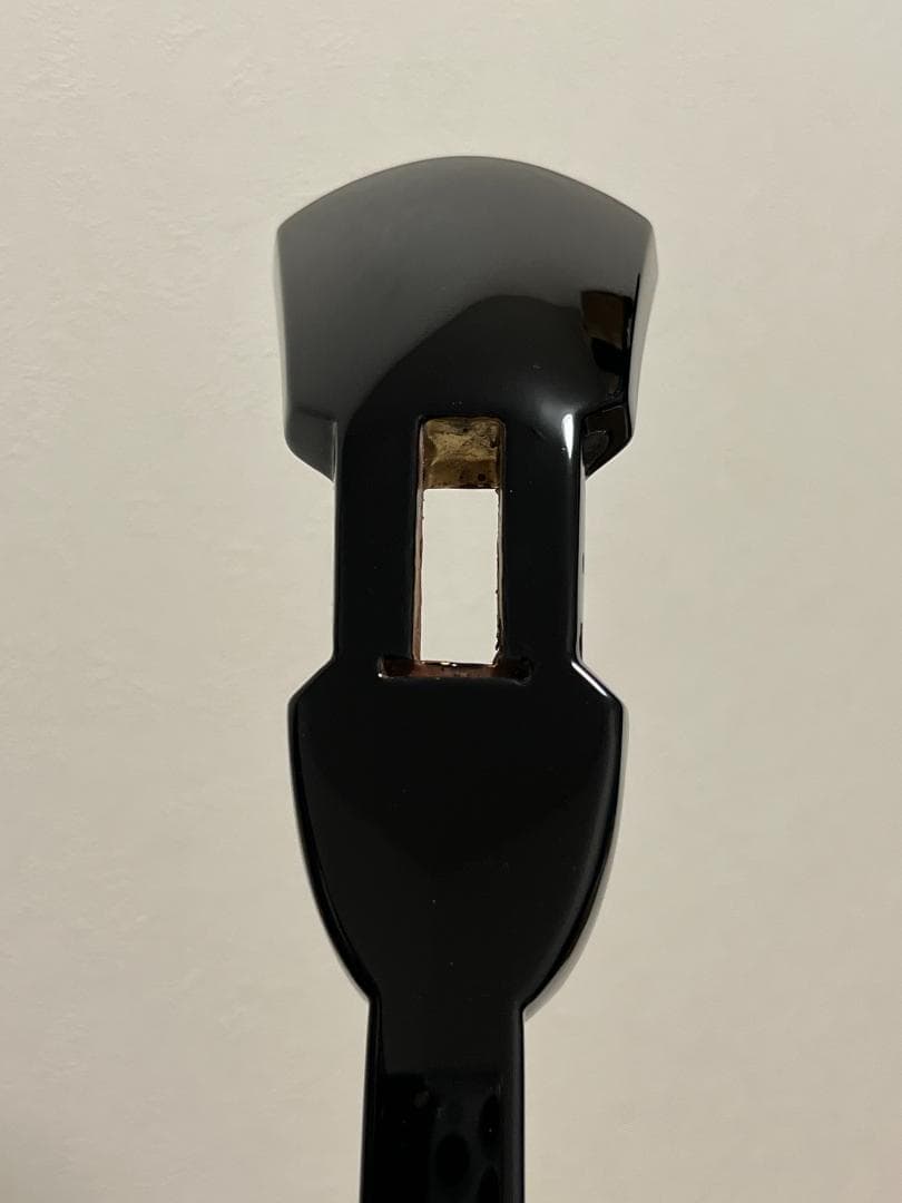 沖縄三線用　黒塗り　棹 （雑木） 真壁型
