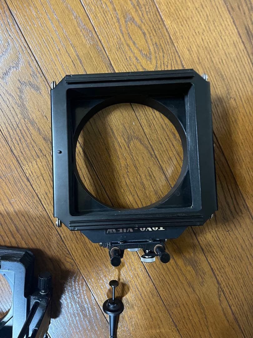 TOYO VIEW 4×5 大判カメラ本体 フィルムホルダー8枚 その他付属品
