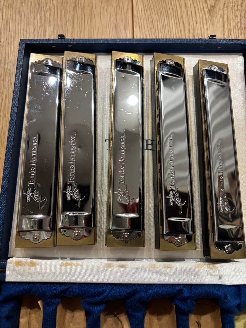 TOMBO ハーモニカ 5本セット トンボ