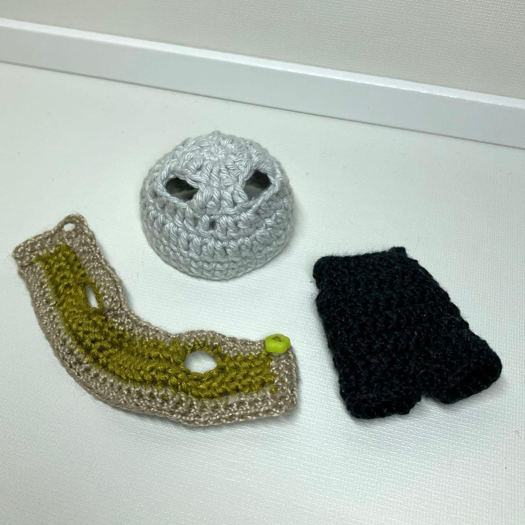 【ご確認用】カプセルドール ねこ きつね オオカミ ワンピースとつなぎジャケット