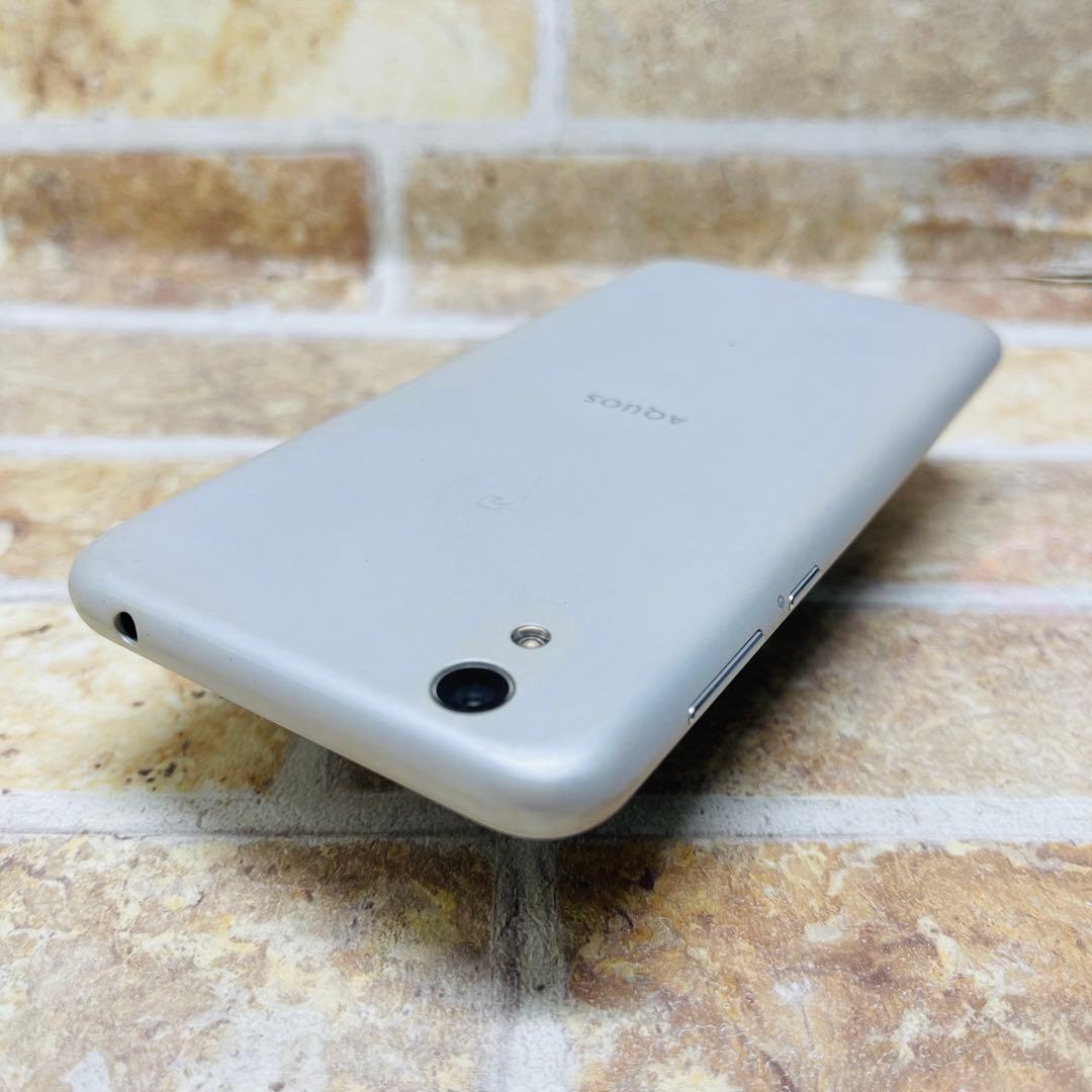 SIMフリー AQUOS sense 32GB シルキーホワイト 電池良好