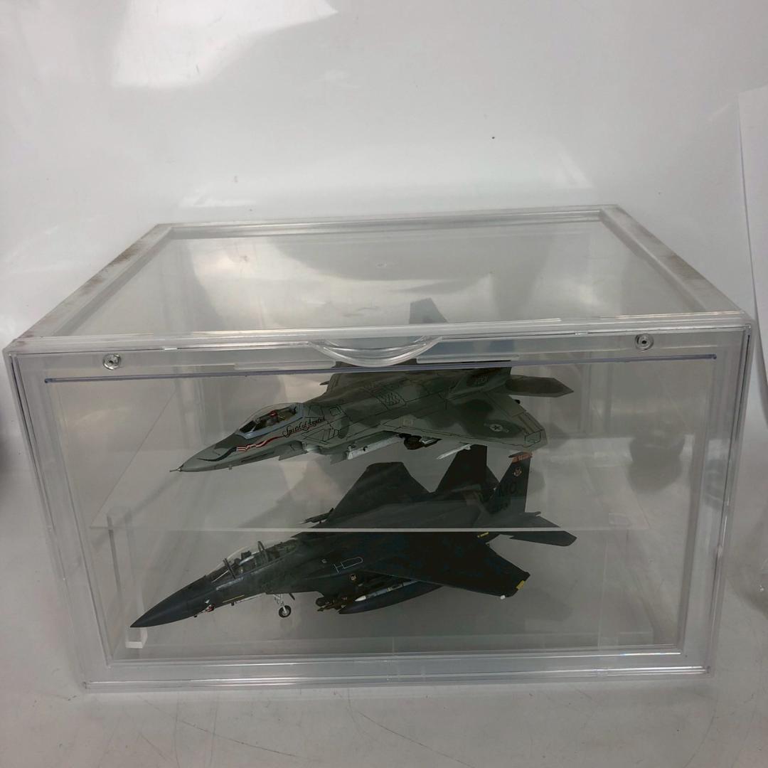 戦闘機 模型 1/72 F-22 ラプター F-15 ストライクイーグル 完成品