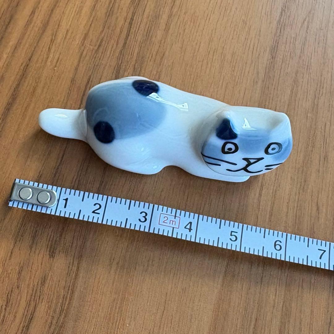 未使用 マンハッタナーズ MANHATTANER'S 群集猫 箸置きセット