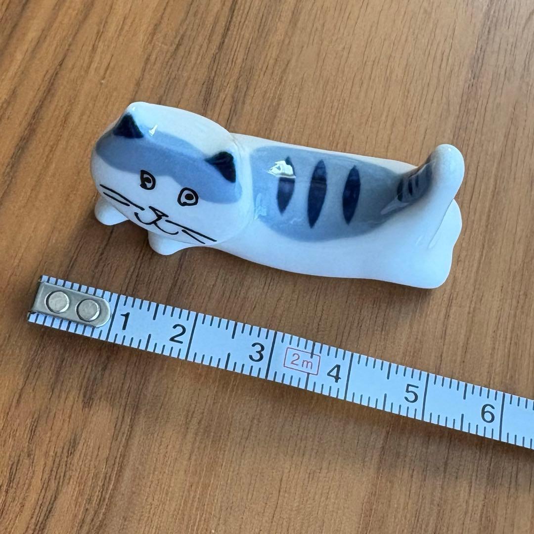 未使用 マンハッタナーズ MANHATTANER'S 群集猫 箸置きセット