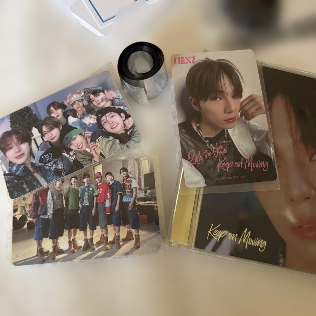 ネクスジNEXZデビューショーケース一式セット　入場特典トレカ初期ペンラ銀テ2本